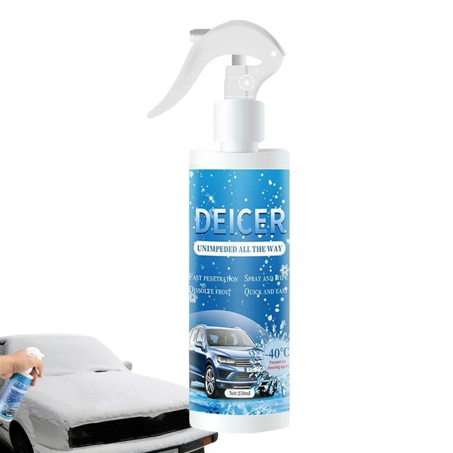 Deicer Spray For Car Effective Car Windshield Ice Melt Liquid 250ml Glass  Freeze Remover For Cars Automotive Glass Cleaner For - AliExpress