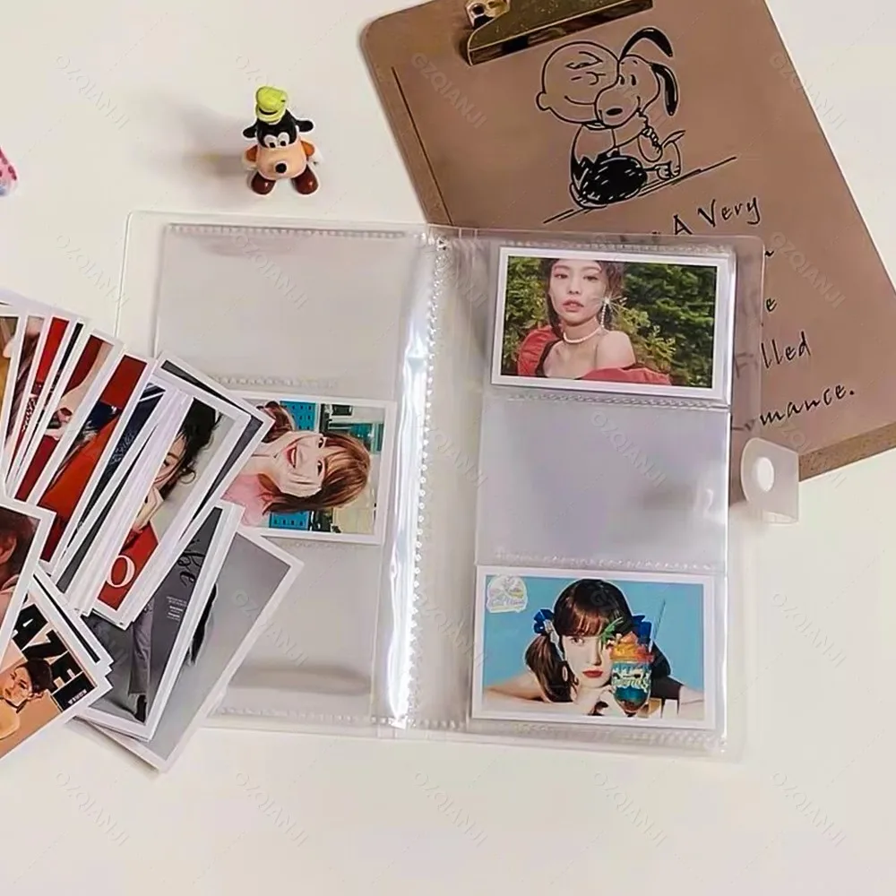 Zink Color Photo Paper 2x3 Inch Sticky-Backed & Transparent Photo Album Photo Cards Holder For HPRT MT53 Pocket Photo Printer