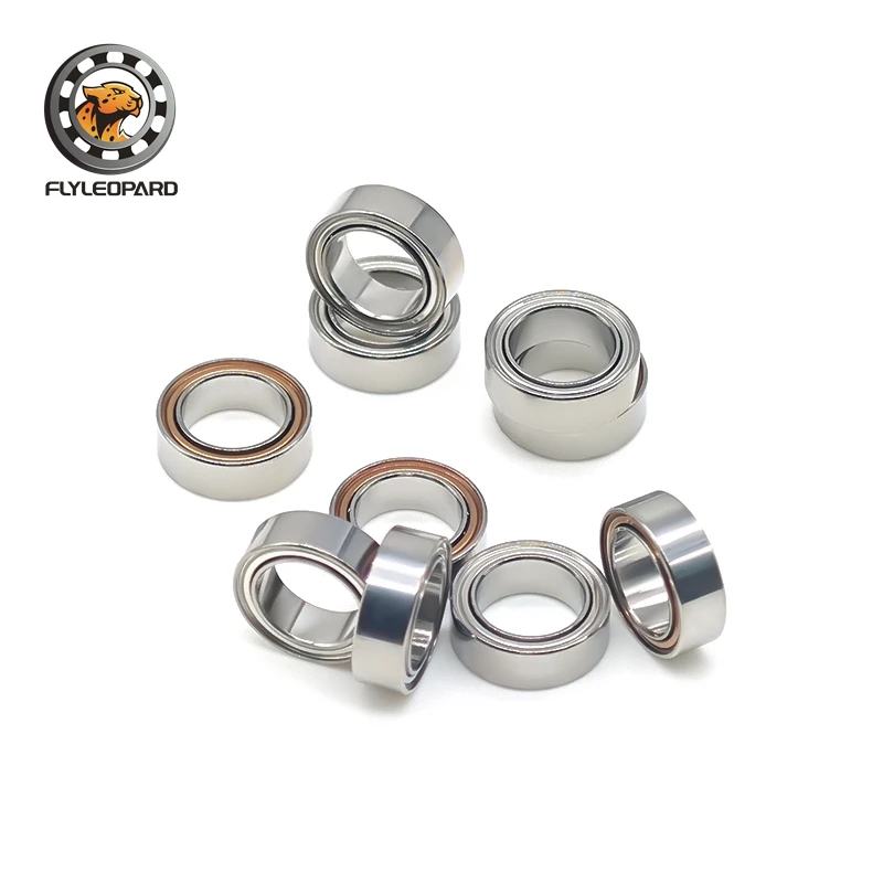 R168ZZ 베어링 10PC 6.35x9.525x3.175mm 이중 차폐 모터 소형 R168 Z ZZ 볼 베어링 R168Z