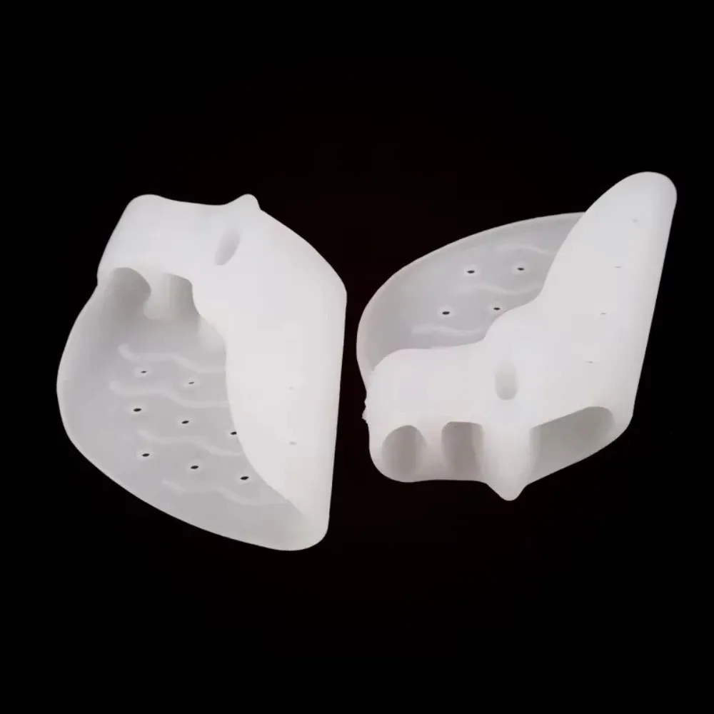 2Pcs Silicone Foot Care Tool Hallux Valgus Spacers Forefoot Pads Bone Big Toe Protector Braces Orthopedic