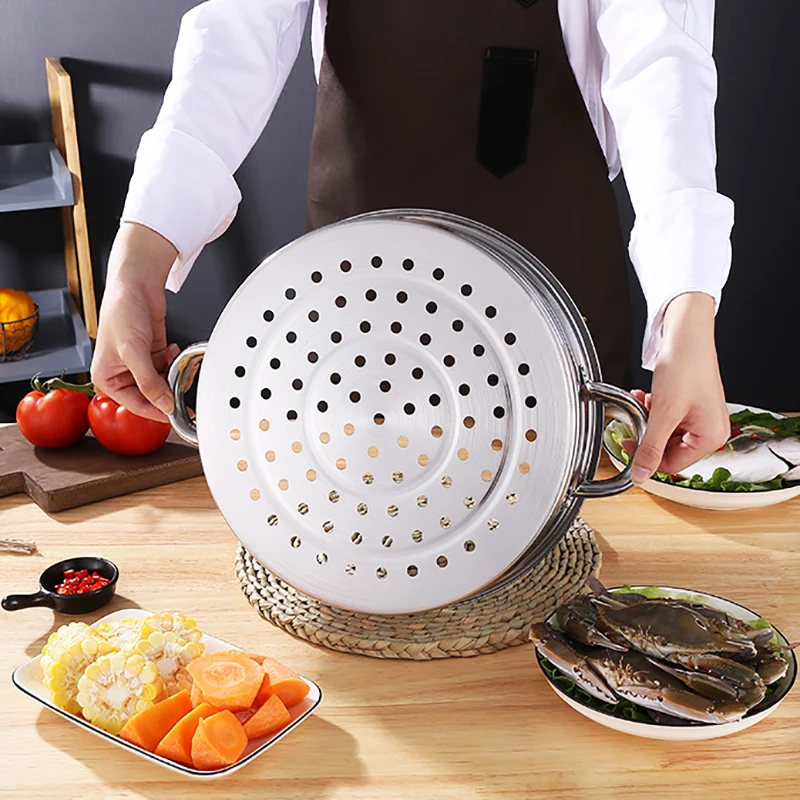 Thickened Stainless Steel Hot Pot With Lid, Soup Pot For Cooking