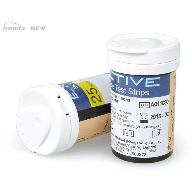 MICROTECH MEDICAL Blood Glucose Meters Accessories Diabetics Test glycuresis Monitor Accessory 50/100 Test Strips Blood Sugar