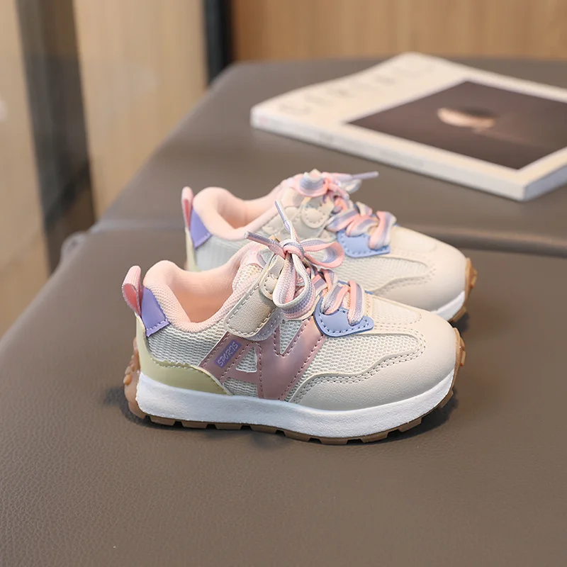 Spring Autumn Kids Sneakers Boys Girls Sport Shoes Fashion Mesh Breathable Kids Casual Shoes Toddler Boys Girls Running Sneakers 3