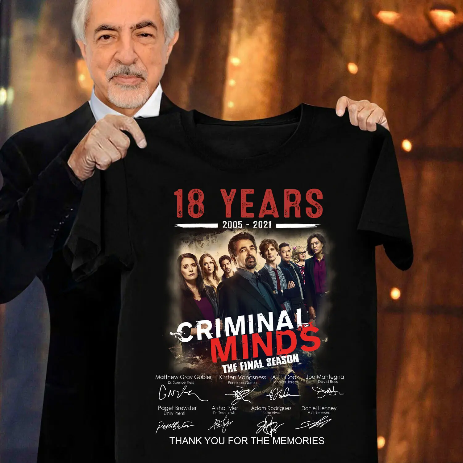 Рубашка с длинным рукавом в стиле фильма с подписями на юбилей 18 лет 2005-2023 гг.