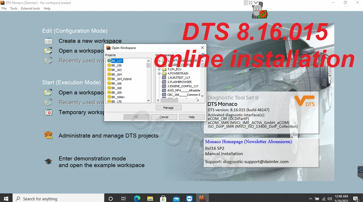 Latest DTS Monaco V8 16 Full License For Mb Star C4 Connector C5 latest-dts-monaco-v8-16-full-license-for-mb-star-c4-connector-c5