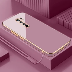 For Xiaomi Redmi 9 Case Redmi 9 Phone Case M2004J19G, M2004J19C Cover redmi9 Luxury Square Plating Shockproof Back Cover