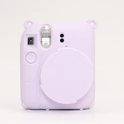 Soft Silicone Camera Case Armor Skin with Comfortable Grip for Digital Cameras (Purple)