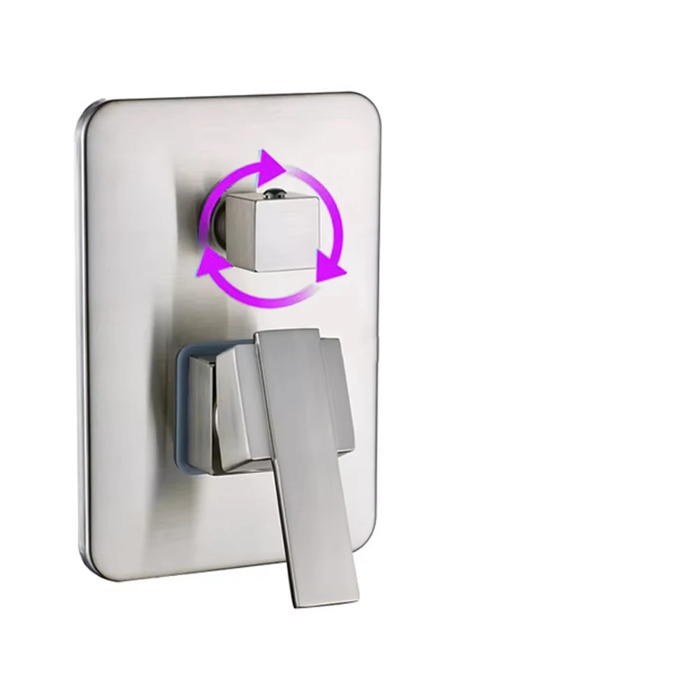 "Solid BrassWall Mount Shower Mixer Control Valve Concealed Shower Faucets Valve Faucets"