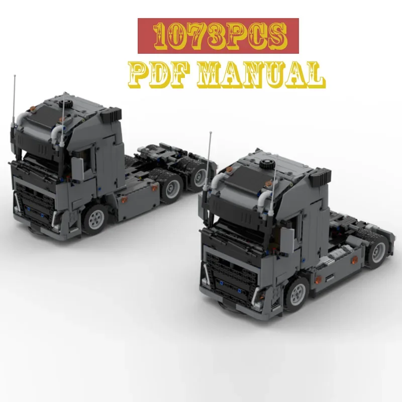 

MOC-37849 F-H Series Heavy Truck 4*2 Static Sports Super Building Blocks Model Toy Boys and Girls Christmas Birthday Gift Set