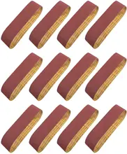 

Sanding Belts 4×36-Inch Sanding Belt Sander Belt Sander Paper (2 Each of 60, 80, 120,150,240,400 Grits) Aluminum Oxide 12PCS