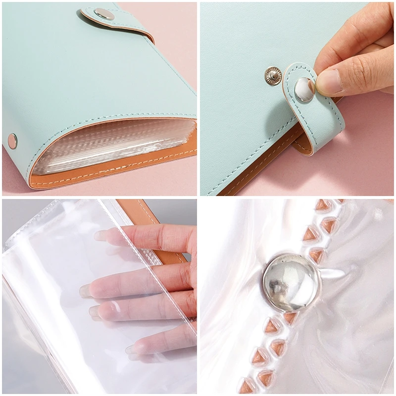 Cash Collect Book Savings Money Banknote Album Money Saving Organizer Photo Card Holder School Notebook 100 pockets