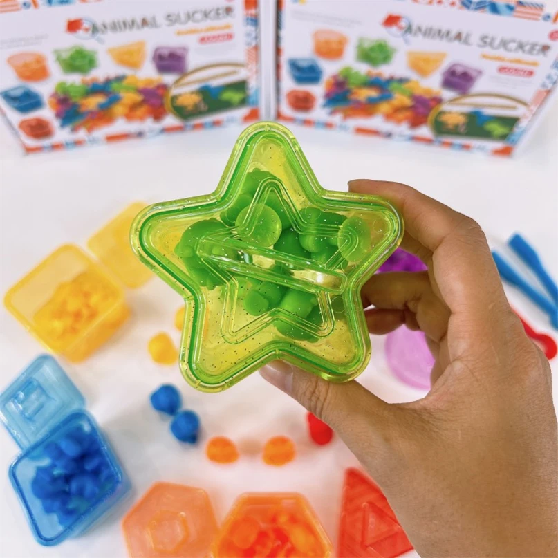 

Montessori Toys Dinosaur Color Sorting Sensorial Materials Educational Toys For Children Teaching Aid Children Gift H44Y