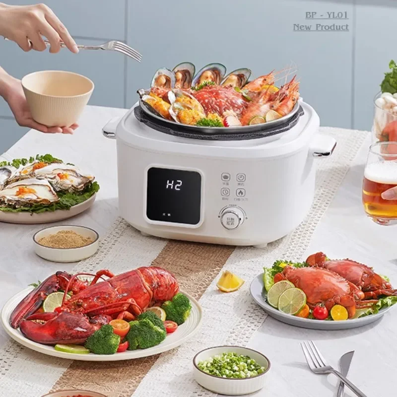 Intelligent 4L Electric Pressure Cooker for Home Use, Multi-function Rice Cooker, Automatic High Pressure Pot 4