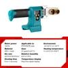 ONEVAN 1400W Pipe Welding Machine Cordless PE/PPR/PB/PPC Pipe 320℃ Heating Hot Melting Home Power Tool For Makita 18v Battery 6