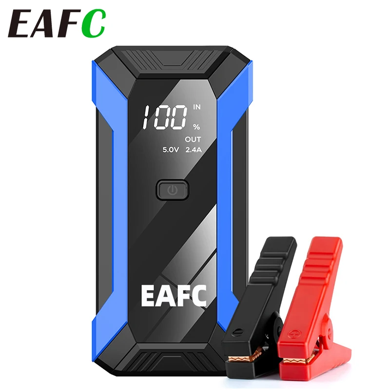 12V Car Jump Starter Portable Power Bank Emergency Starting Device Battery Booster 1200A For Car Starter