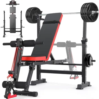 6-in-1 Adjustable Weight Bench 1