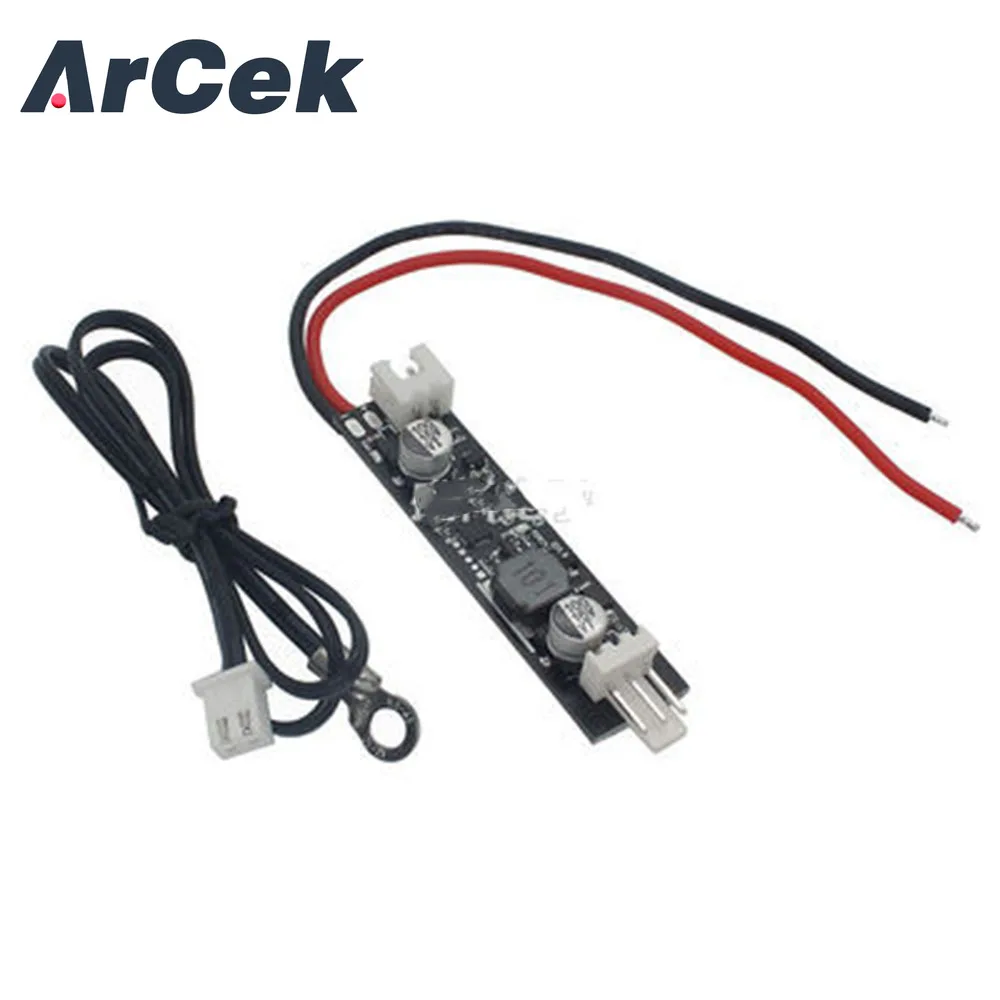 PWM ǳ ӵ Ʈѷ, NTC 50K µ κ , 2-3 ̾, DC 5V, 12V, 40cm