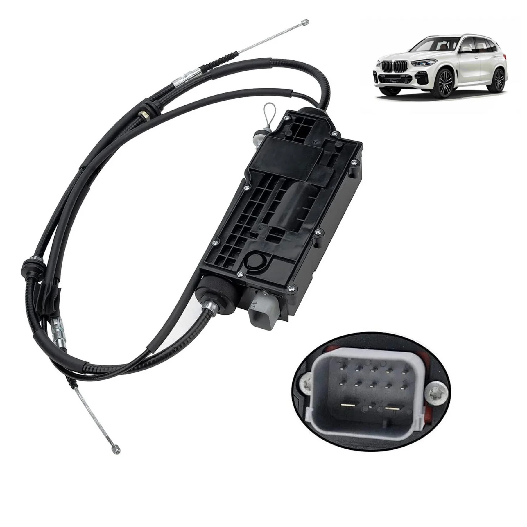 34436850289 BMW X5 E70 2007-2013 X6 E71 E72 2008-2014 용 제어 장치가있는 새로운 고품질 주차 브레이크 액츄에이터