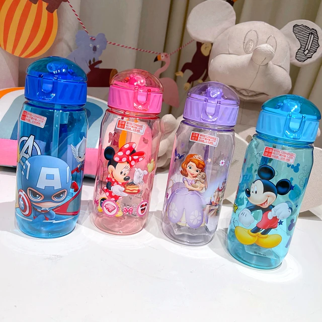 Water bottle Disney Minnie Mouse with straw 450ml - Alouette