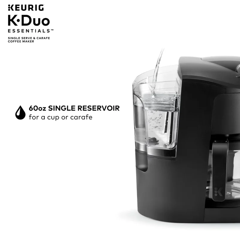 Keurig K-Duo Single Serve and Carafe Coffee Maker in Black