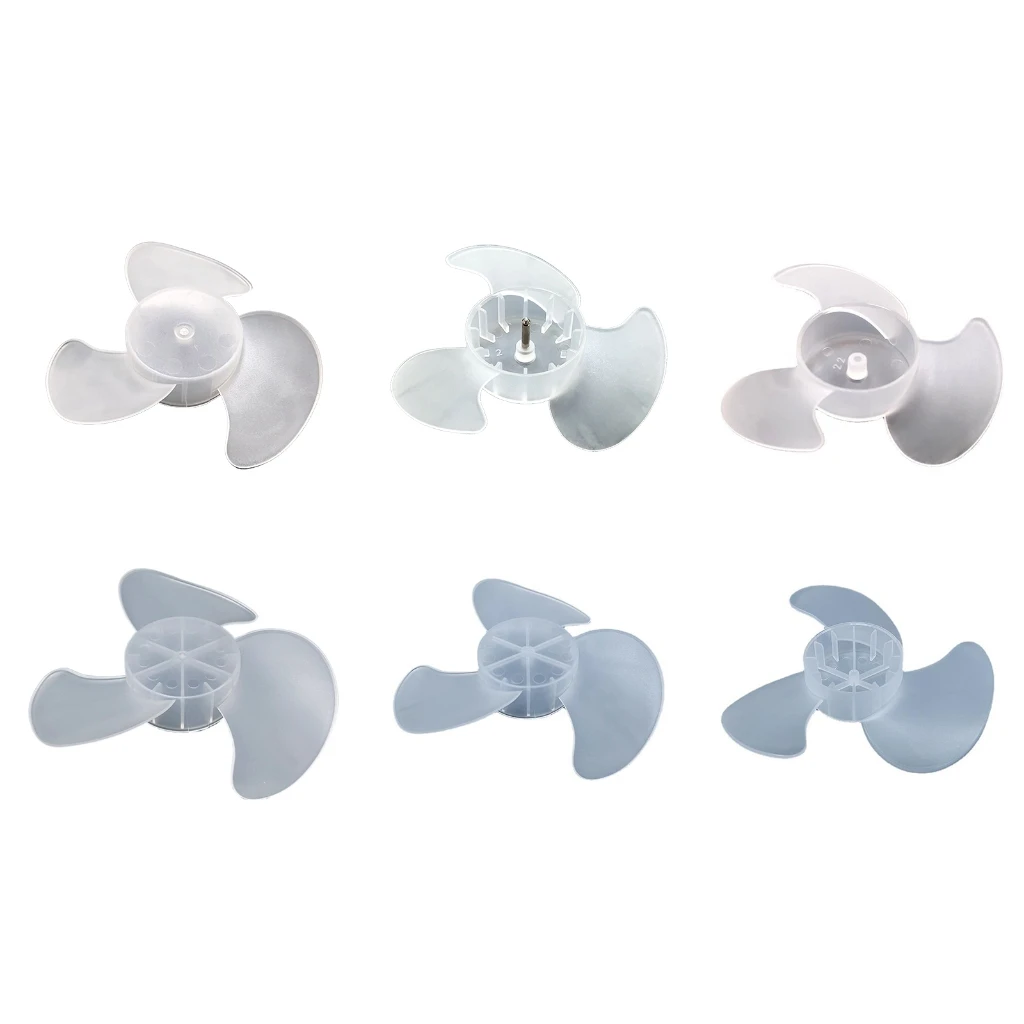 Plastic Fan Blade, 3 Leaves Plastic Fan Blade Replacement Three Leaves Electric Fan Blades for Hairdryer Motor  Dropship