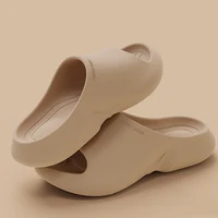 2025 New EVA Pillow Slippers for Women Lightweight Non Slip Shower Home Slides Woman Soft Sole Beach Flip Flops Couple Shoes 1