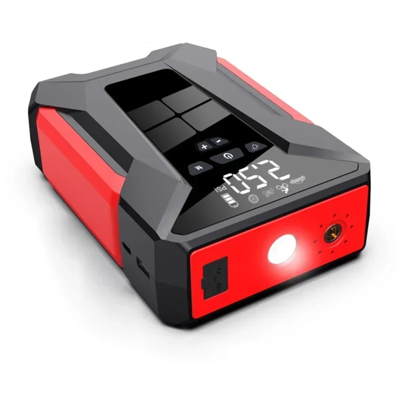4 In 1 Jump Starter 150PSI Pump Air Compressor 28000mAh Power Bank 2000A Starting Device Digital Tire Inflator car jump starter jump starter