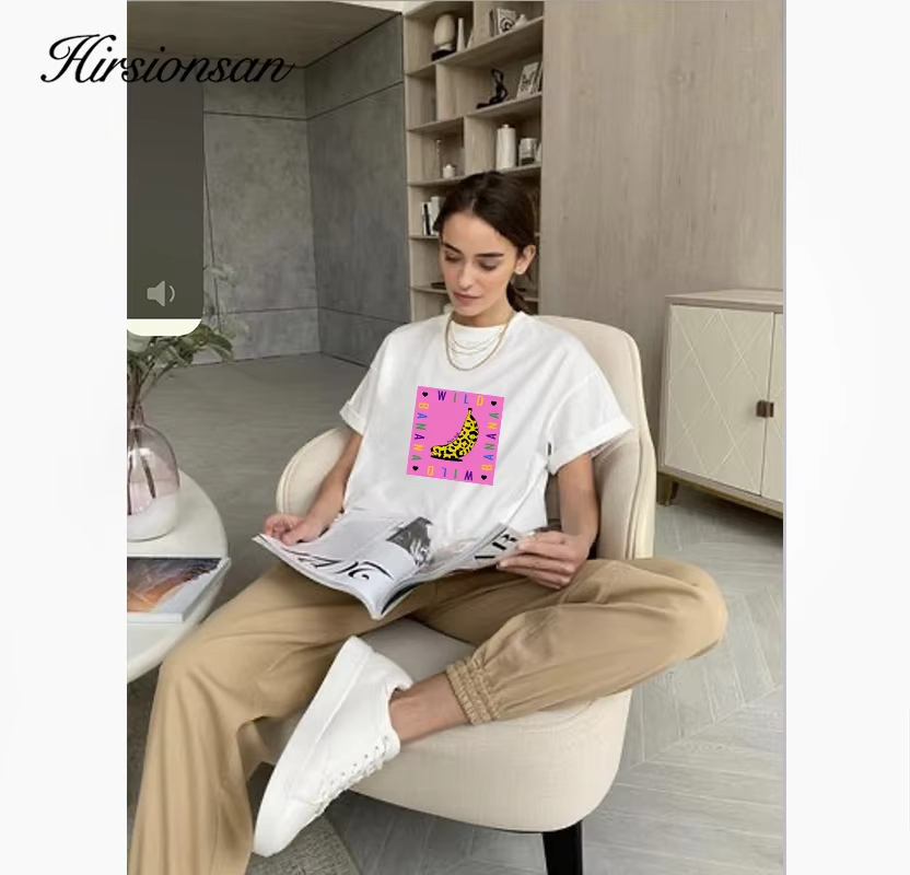 Men's and Women's Short-sleeved T-shirts, Cotton, Luxurious, High-quality, Printed, Brand, Summer