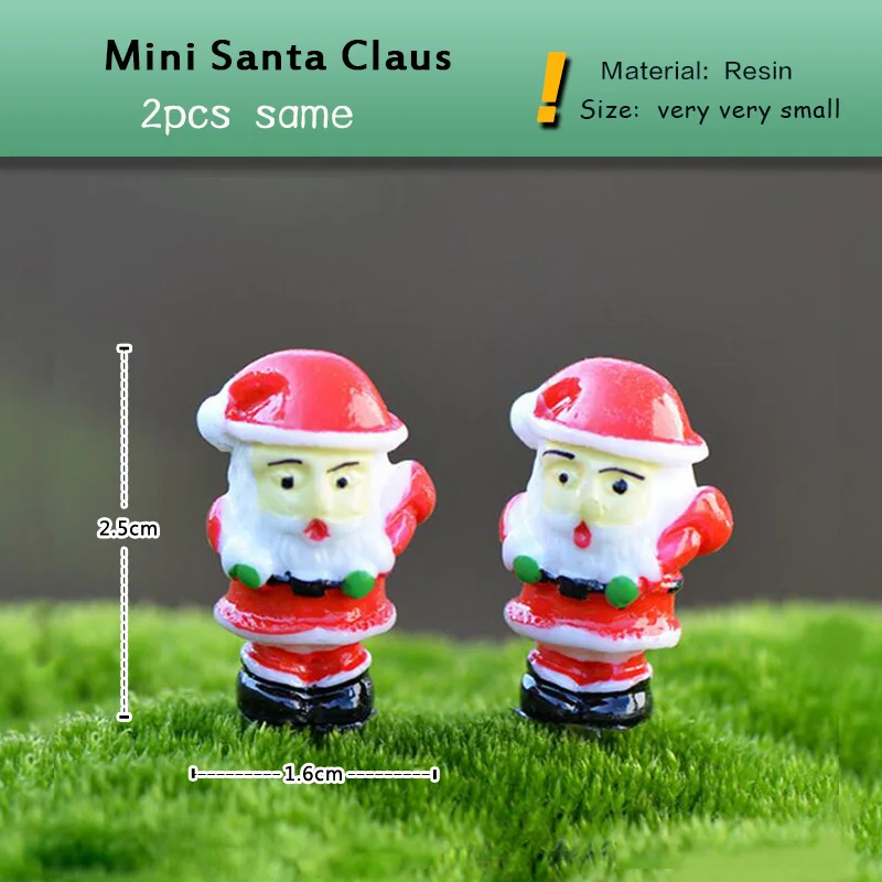 Whimsical Holiday Snowman and Santa Claus Figurine Duo - Charming Home & Garden Decor