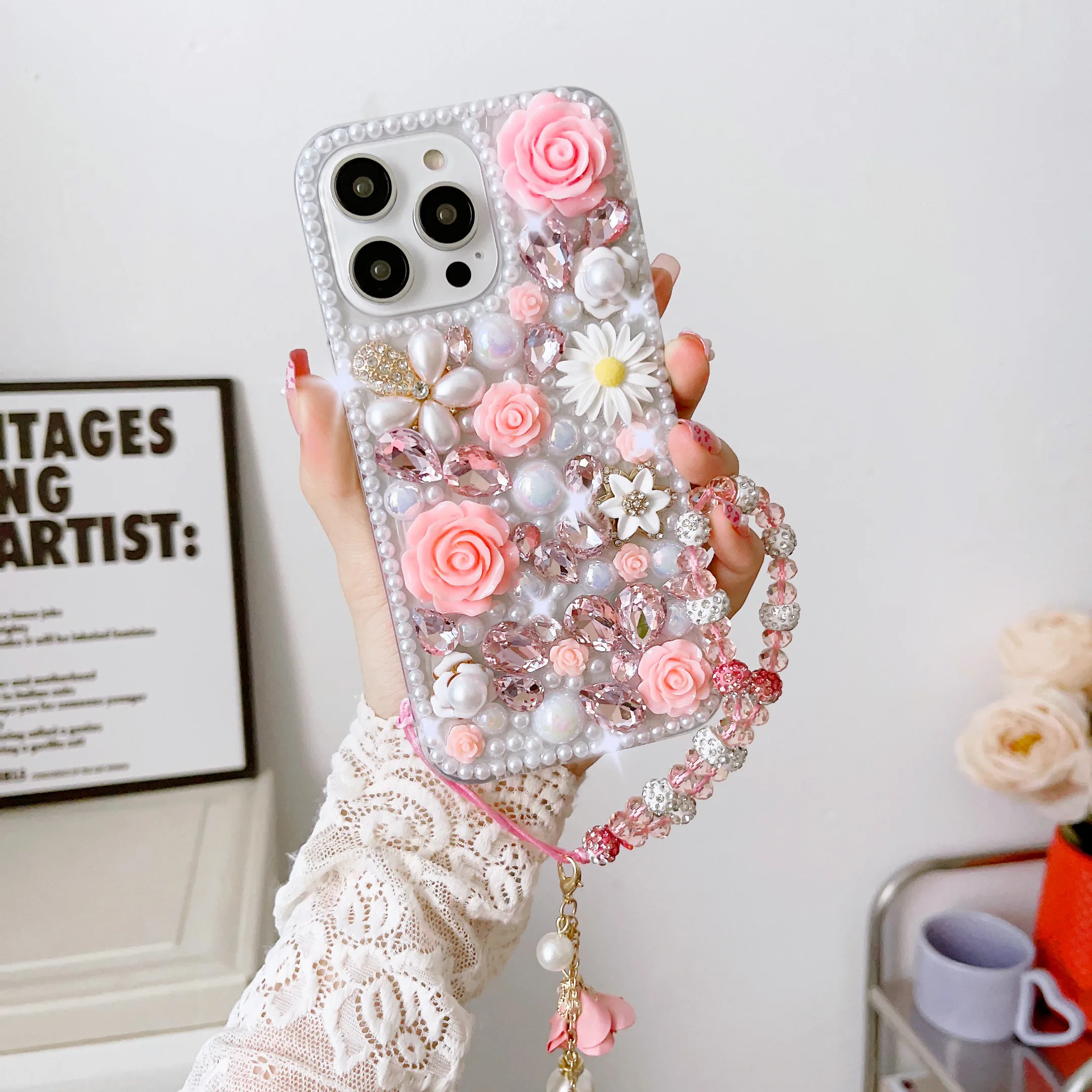 ZTOFERA Custodia per iPhone 11, in morbido TPU trasparente, con motivo floreale, ultra sottile, antigraffio, in silicone, per iPhone 11 (6,1), colore: lavanda