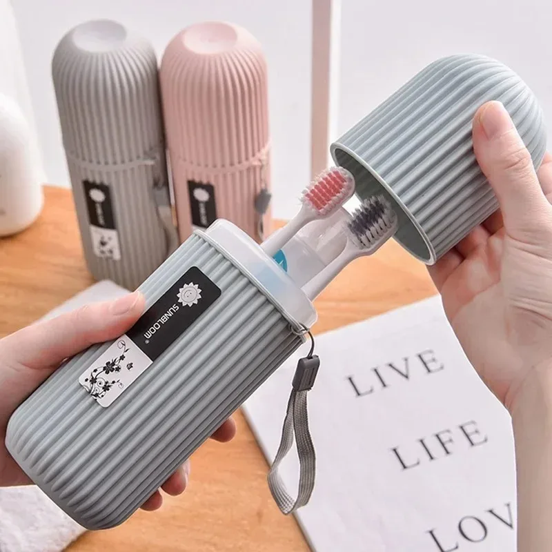 Portable Toothpaste Toothbrush Protect Holder Case Travel Camping Storage Box 1pcs