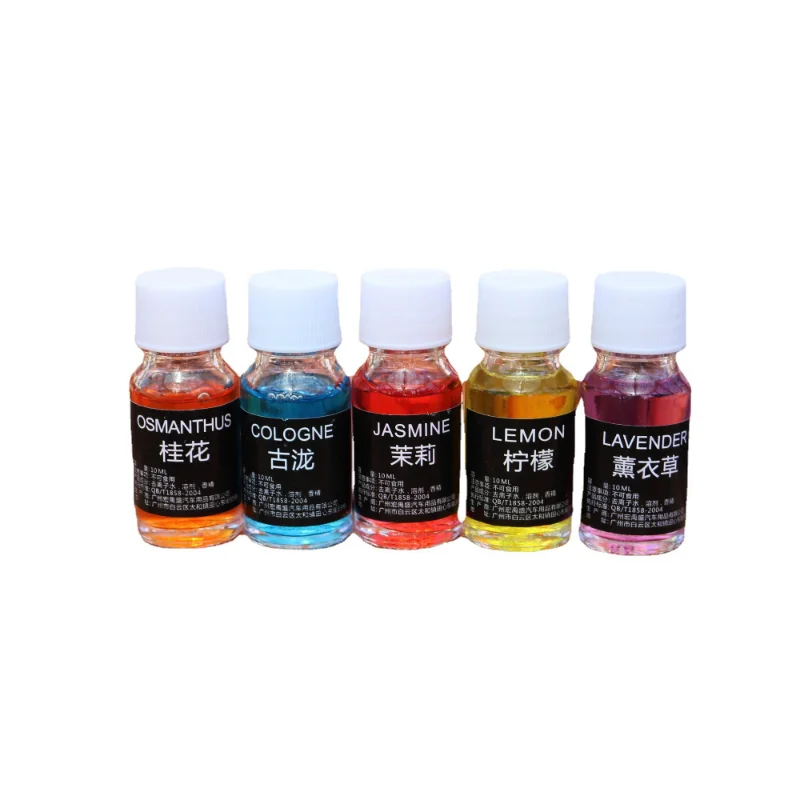 10ml Car Air Freshener Perfume Refill Natural Plant Essential Oil Aroma Diffuser Fragrance Humidifier Essential Oil Freshener
