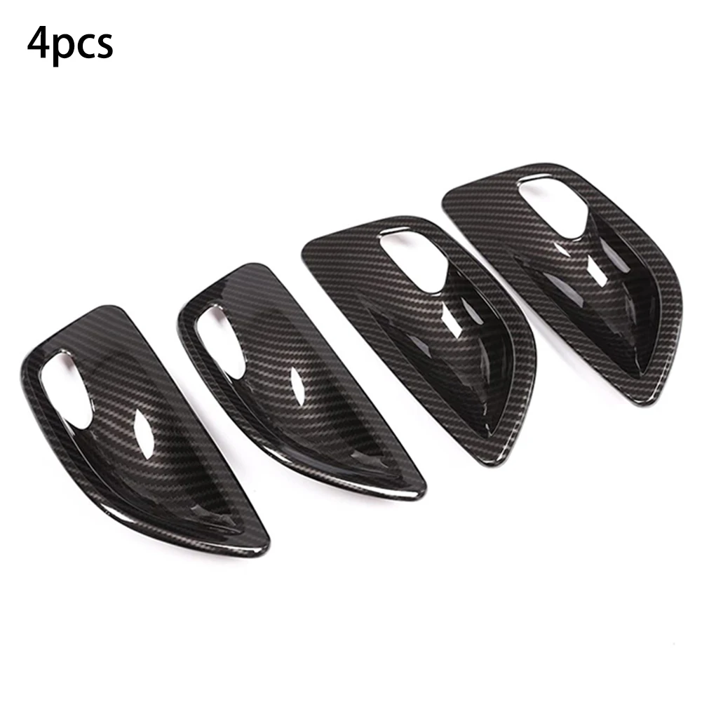 Elegante Türgriff-Schüsselabdeckung für BMW 5er F10 520 528 525 2011 2017. Kohlefaser-Stil, um den Innenraum Ihres Autos zu erhöhen – Detail 5