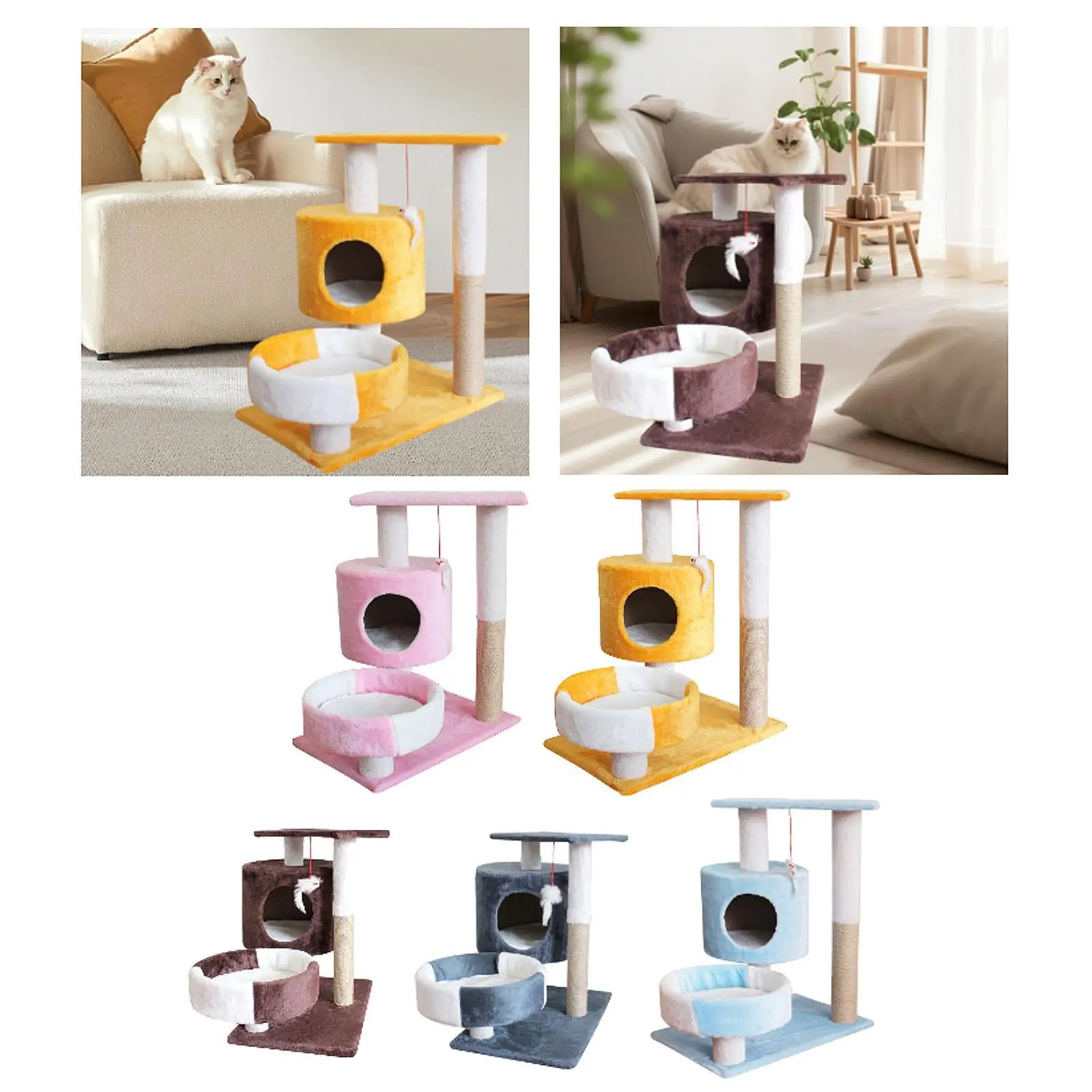 Cat Tree, Multi Level , Cat Climb Tower with Scratching Posts, Cat Activity Center for Activity Center Exercise Cat Tree, Multi Level , Cat Climb Tower with Scratching Posts, Cat Activity Center for Activity Center Exercise