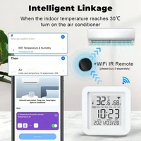 Tuya 2.4GWIFI Temperature & Humidity Sensor for Smart Home var SmartLife Thermometer Hygrometer Support Alexa Google Assistant - Image 3