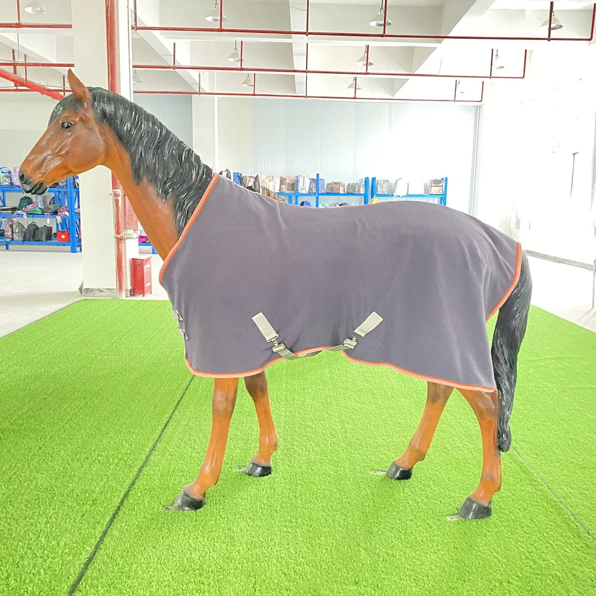 Factory Cheap Durable Outdoor Horse Blanket Soft Comfortable Polar Fleece Material Horse Summer Rugs