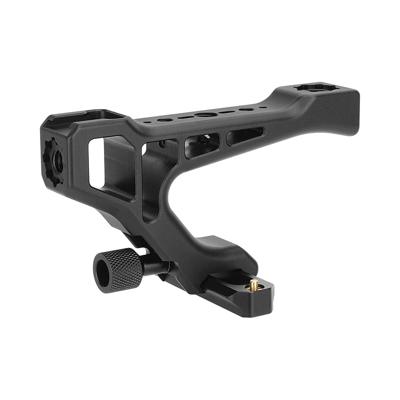 

CAMVATE NATO Top Handle With 2.7" Quick Release Rail Kit for DSLR Camera Cage with Cold Shoe Mount for LED Light Monitor Mic