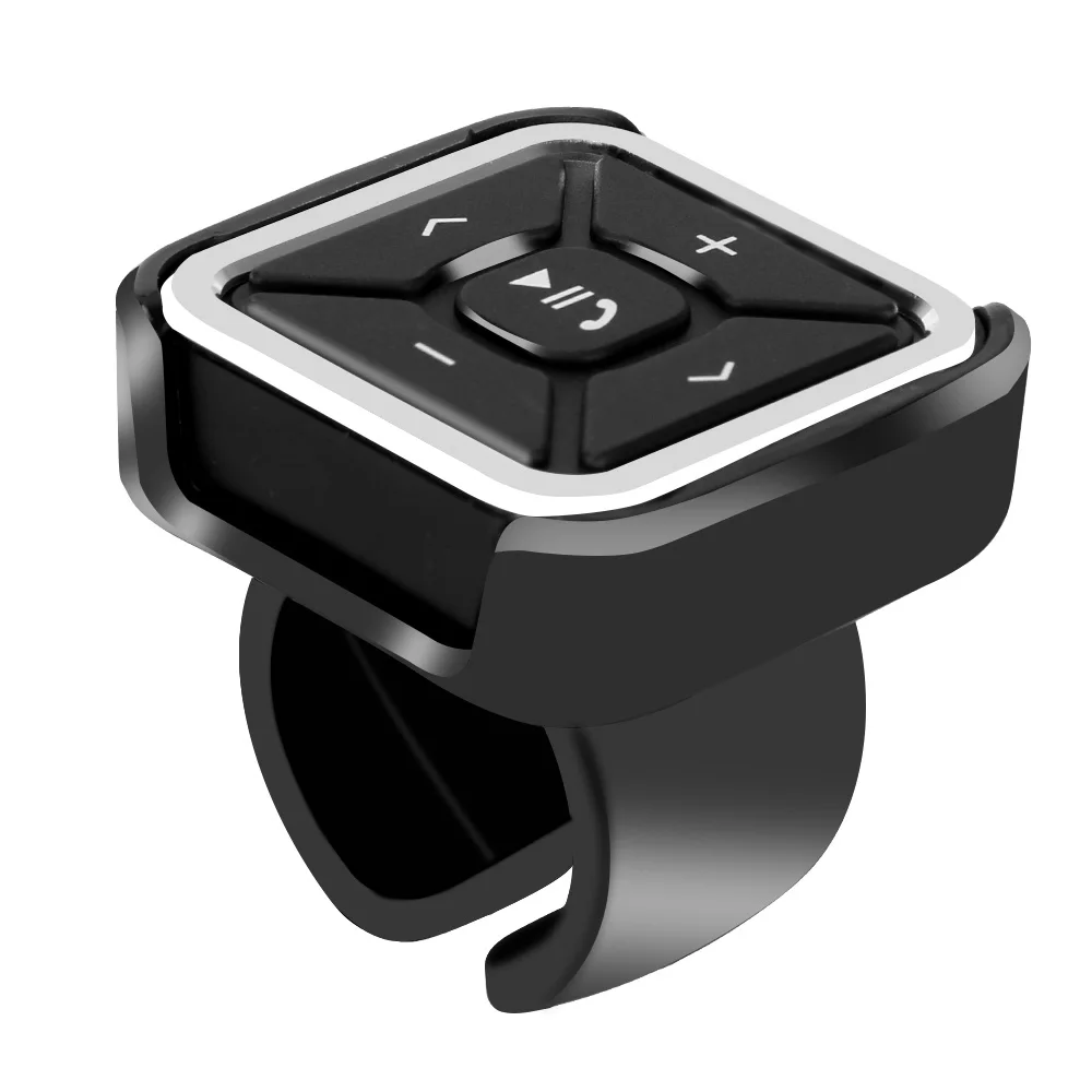 

Пульт дистанционного управления на руль для смартфона, беспроводной, Bluetooth, портативный, для Android, IOS, MP3, воспроизведения музыки