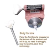 Toothpaste Squeezer Bathroom Accessories Lazy People Tube Squeezer Key Roller Set Heart Circle Shaped Hand Cream Tube Dispenser 5