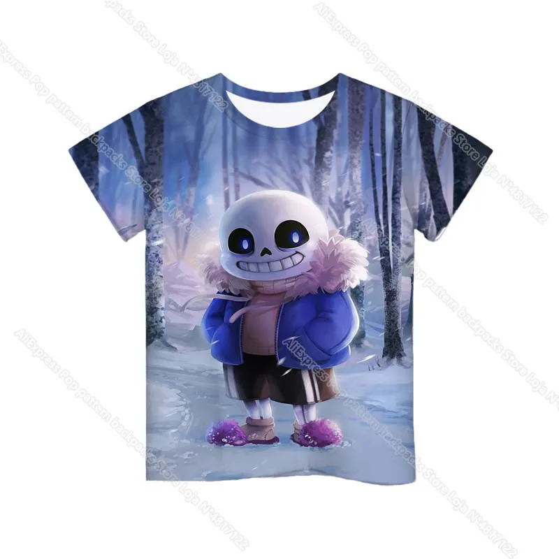 Рисунок 4 - Детские 3D футболки UNDERTALE Sans And Papyrus