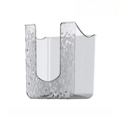 Wall - Mounted Tissue Storage Box with Large Opening and Strong Load - Bearing Capacity (Light Grey)