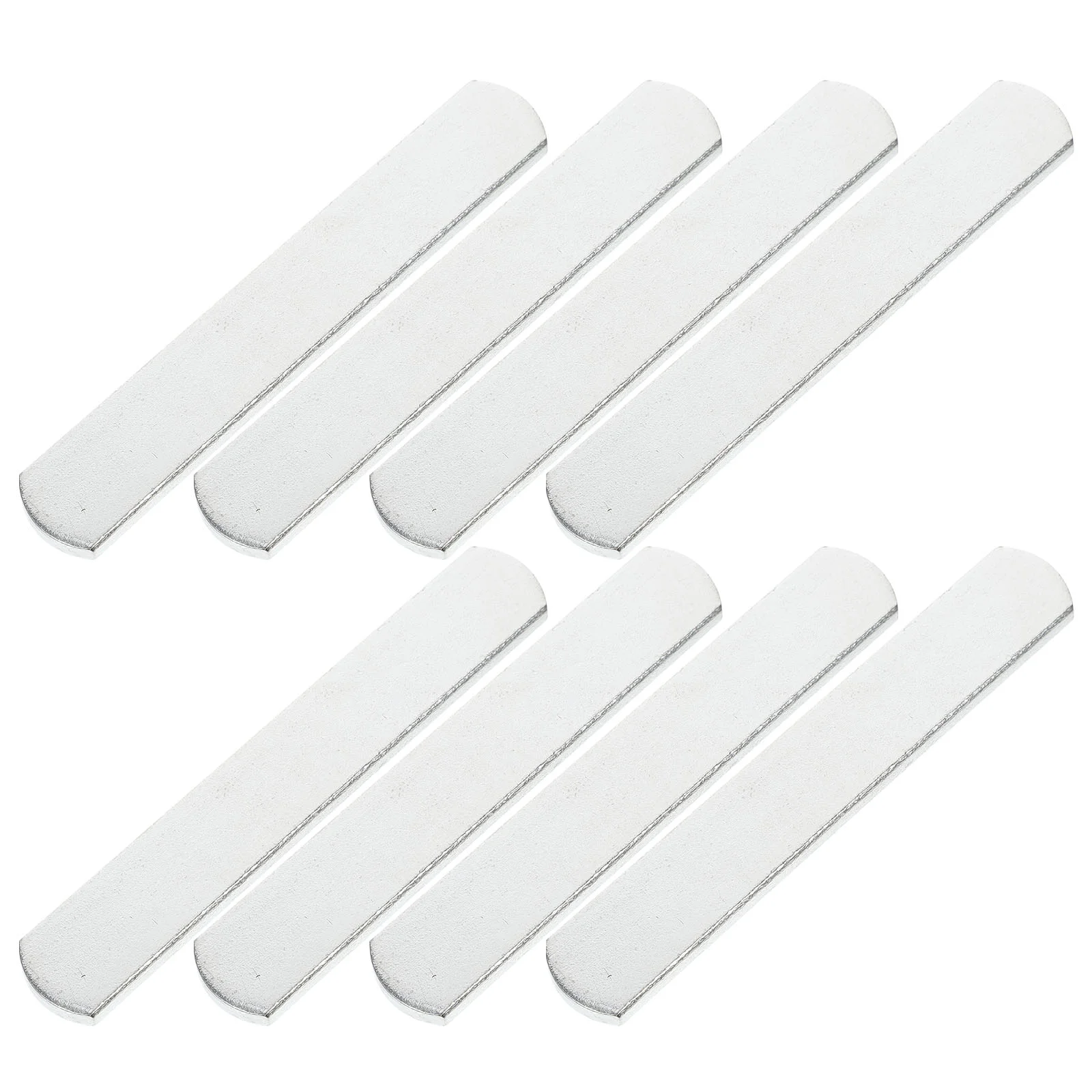 8 Pcs Load Bearing Plate Tape Vest Training Fitness Equipment Weighted Strip Steel Belt for Exercise Plates