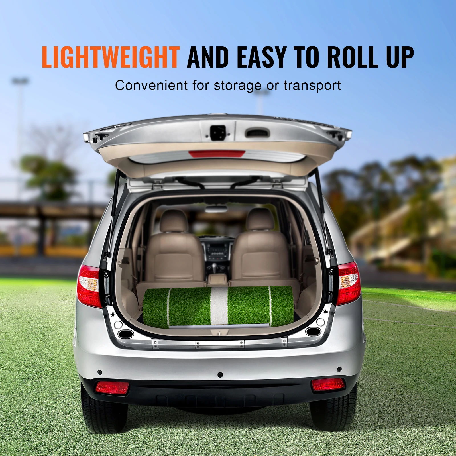 SucceBuy 10 x 3FT Softball Pitching Mat Softball Pitching Mound Antislip Antifade Rubber Softball Pitching Training  Mat  Green