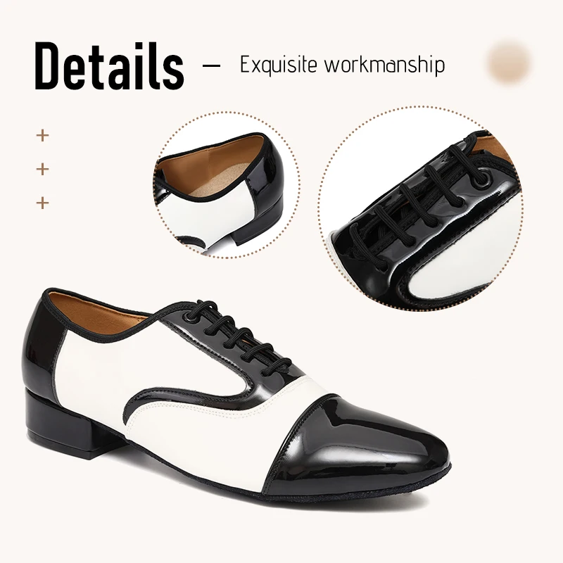 Scarpa da ballo liscio latino raso nero suola bufalo tacco 60 rocchetto