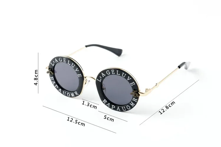 Children Sunglasses Girl Baby Boy Summer Round Frame 0-8T Korean Version Fashion Photography Props kids sunglasses