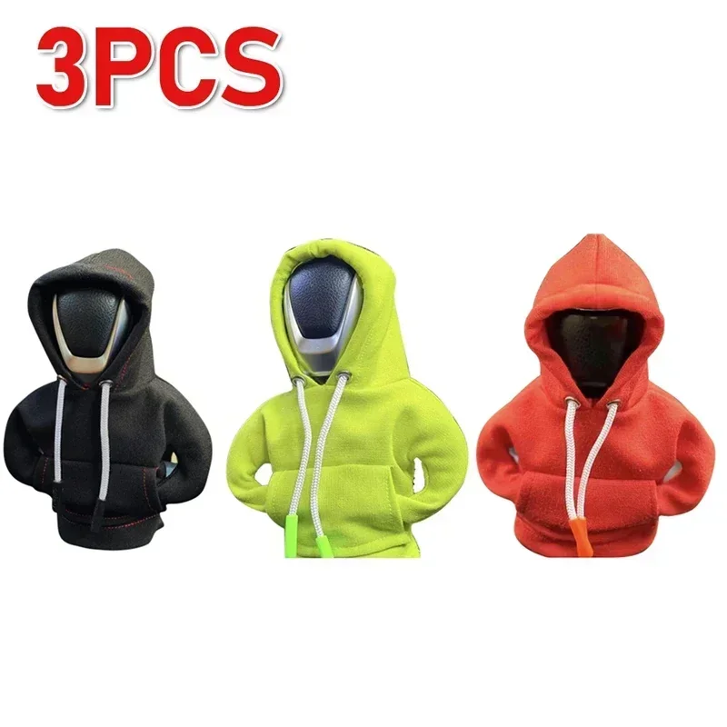 Universal Gear Shift Hoodie Cover - Stylish Car Interior Decoration and Novelty Gift