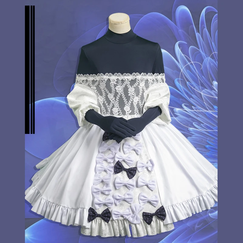 

Новинка Abigail Косплей-игра FGO Fate 8th юбилей белое кружевное платье без бретелек Женский костюм