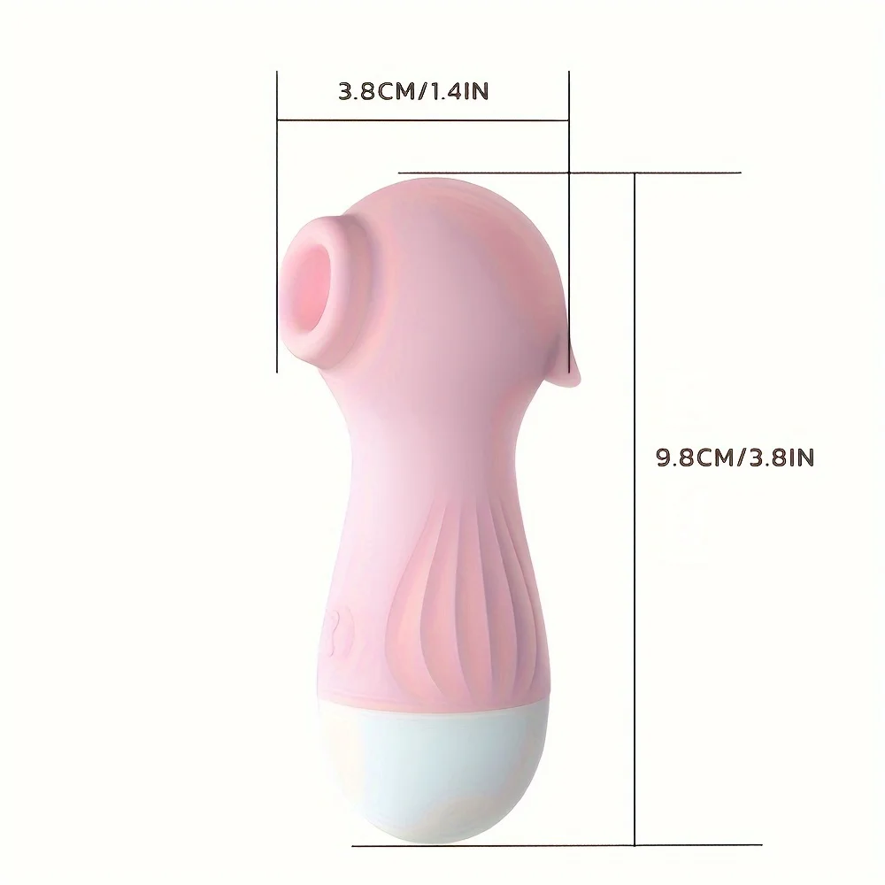 1 pc Sucking Vibrator 10 Frequency Vagina/Breast Massager Sex Toys Female Sex Adult Toys USB Rechargeable