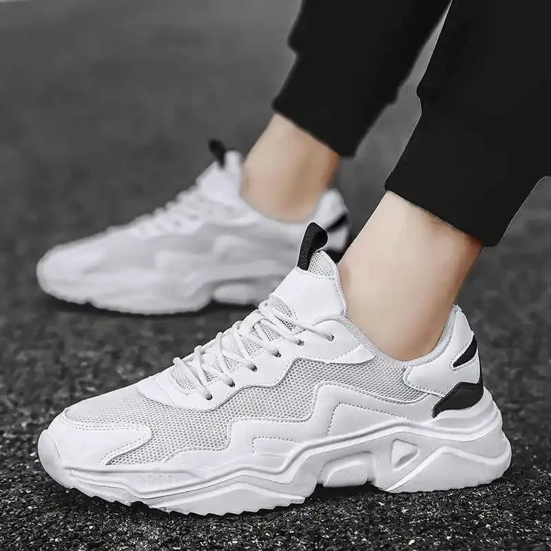 

Casual Dress Tactical Sneakers Thick Soles Sport Shoes For Men Rock Running Man Running Luxury Brand Men's Sports Shoes Tennis