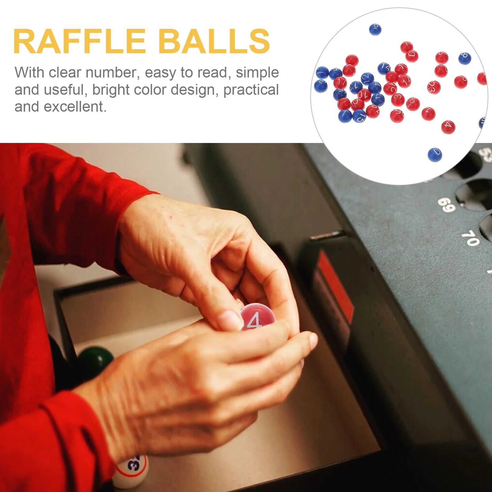 Bingo Raffle Game Number Games Party Pong Lottery Plastic Numbered Replacement Tennis Beer Table Numbers Machine Cage Mini
